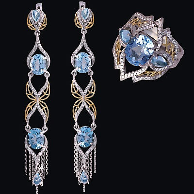 Гарнитур "Водопад"