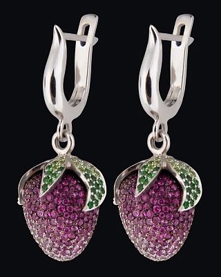 Серьги «Ягодка»